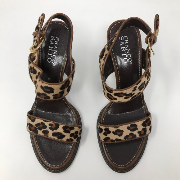 Franco Sarto Shoes - Franco Sarto Women Leopard Brown Women 7.5 Shoes